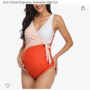 Maternity bathing suit